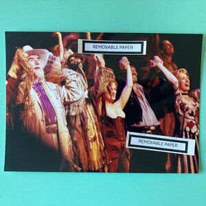 Valerie Wright Signed Back Of Photo 5X7” Annie Get Your Gun Revival Curtain Call